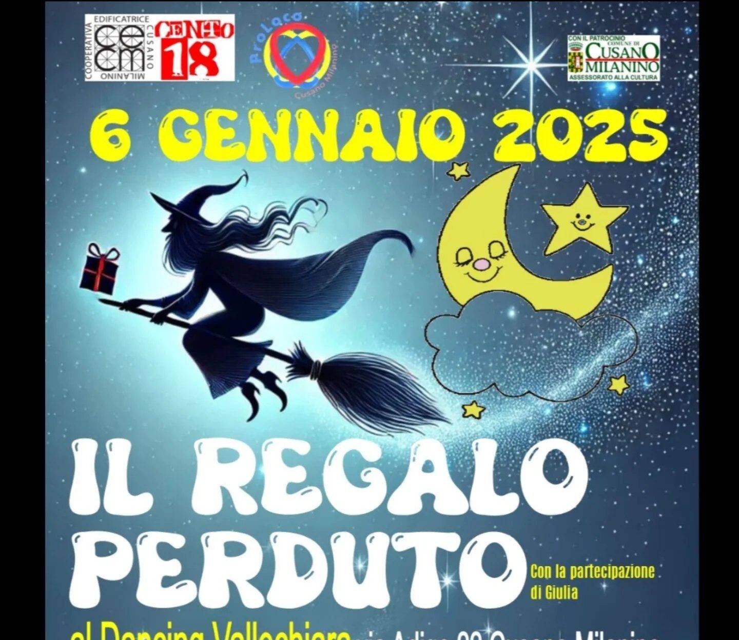 IL REGALO PERDUTO – 6/1/25 ORE 10.30