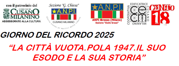 GIORNO DEL RICORDO 2025